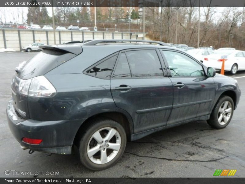 Flint Gray Mica / Black 2005 Lexus RX 330 AWD