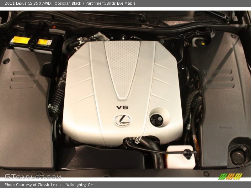  2011 GS 350 AWD Engine - 3.5 Liter DOHC 24-Valve VVT-i V6