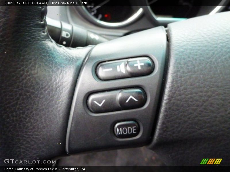 Flint Gray Mica / Black 2005 Lexus RX 330 AWD