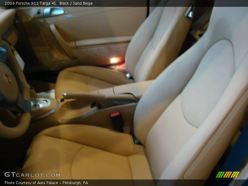 Black / Sand Beige 2009 Porsche 911 Targa 4S