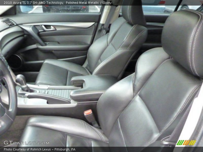 Polished Metal Metallic / Ebony 2010 Acura TL 3.7 SH-AWD Technology