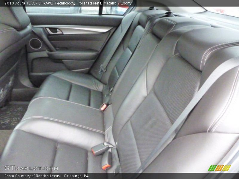 Polished Metal Metallic / Ebony 2010 Acura TL 3.7 SH-AWD Technology