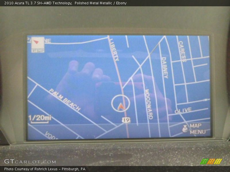 Polished Metal Metallic / Ebony 2010 Acura TL 3.7 SH-AWD Technology