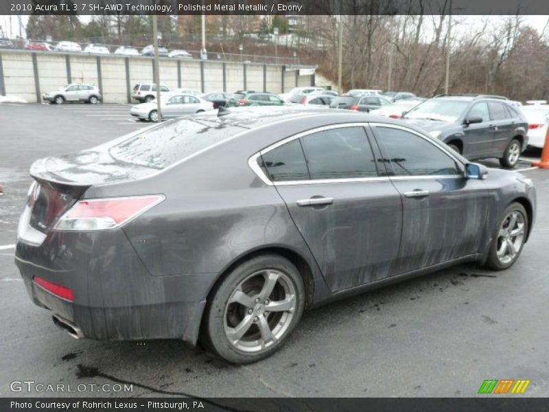 Polished Metal Metallic / Ebony 2010 Acura TL 3.7 SH-AWD Technology