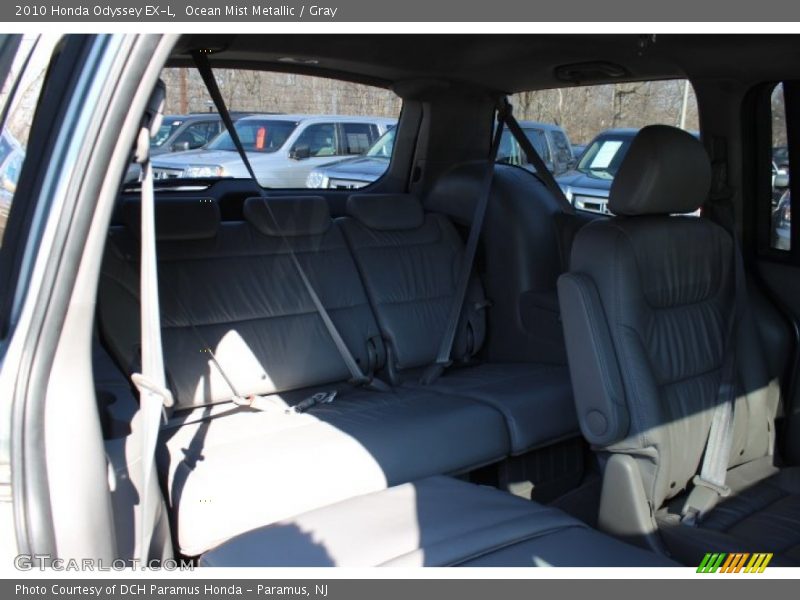 Ocean Mist Metallic / Gray 2010 Honda Odyssey EX-L