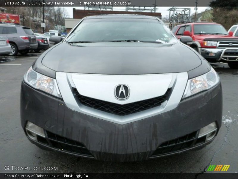 Polished Metal Metallic / Ebony 2010 Acura TL 3.7 SH-AWD Technology
