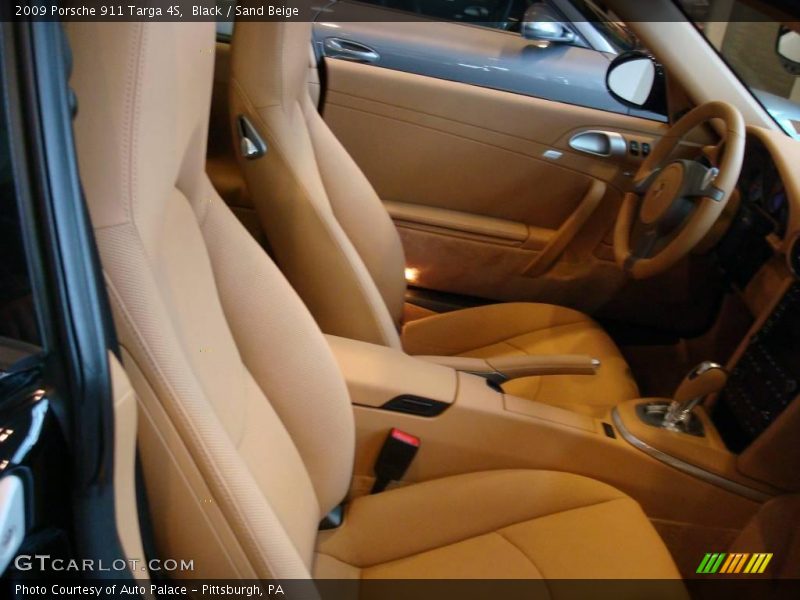 Black / Sand Beige 2009 Porsche 911 Targa 4S