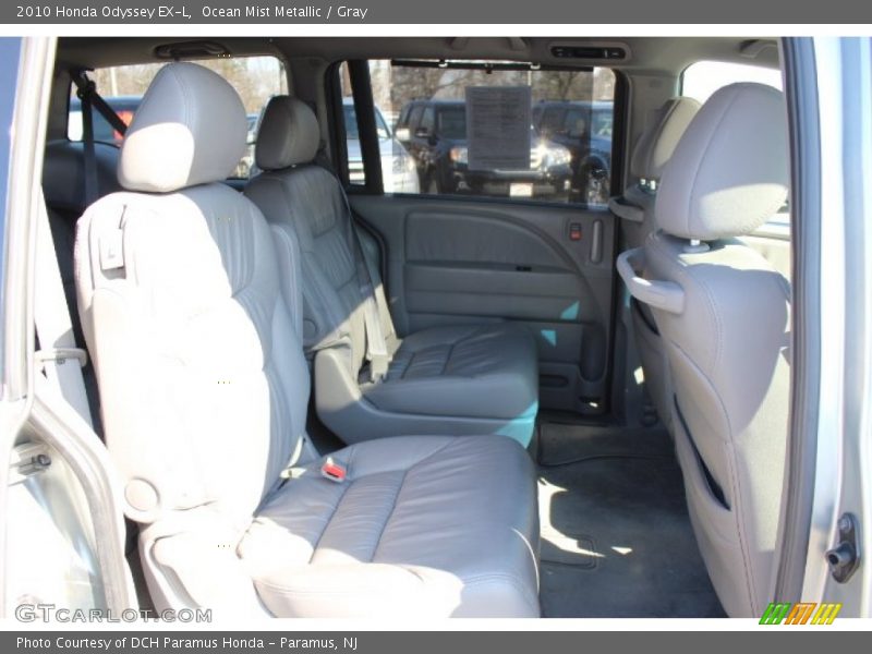 Ocean Mist Metallic / Gray 2010 Honda Odyssey EX-L