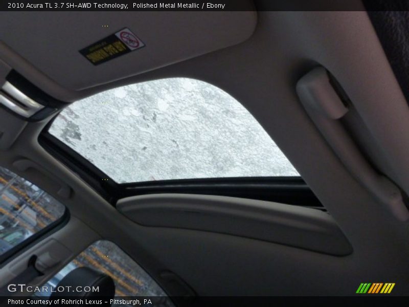 Polished Metal Metallic / Ebony 2010 Acura TL 3.7 SH-AWD Technology