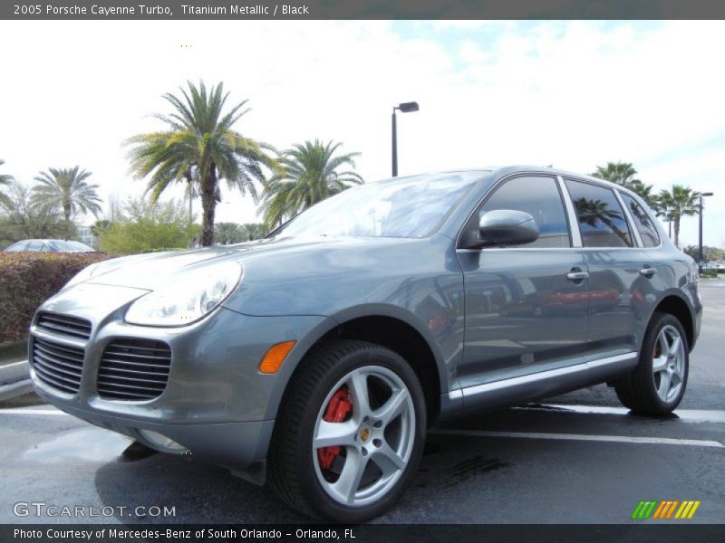 Front 3/4 View of 2005 Cayenne Turbo
