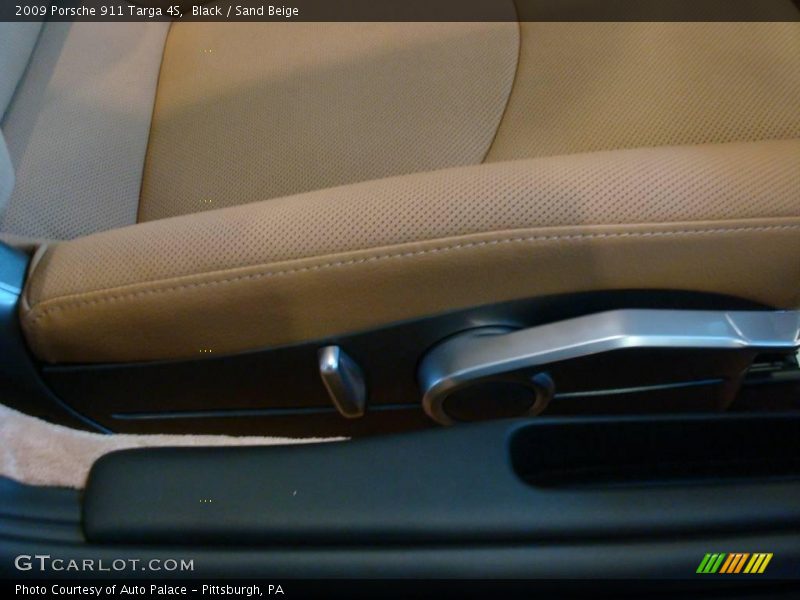 Black / Sand Beige 2009 Porsche 911 Targa 4S