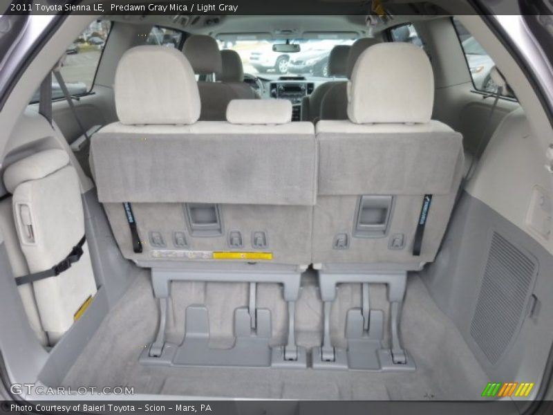 Predawn Gray Mica / Light Gray 2011 Toyota Sienna LE