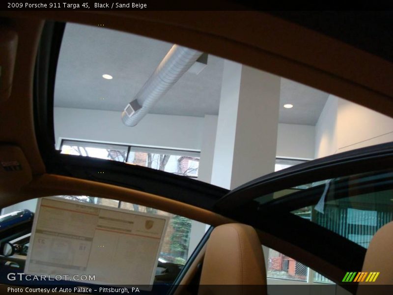 Black / Sand Beige 2009 Porsche 911 Targa 4S