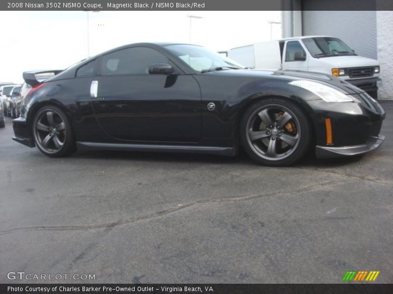 Magnetic Black / NISMO Black/Red 2008 Nissan 350Z NISMO Coupe