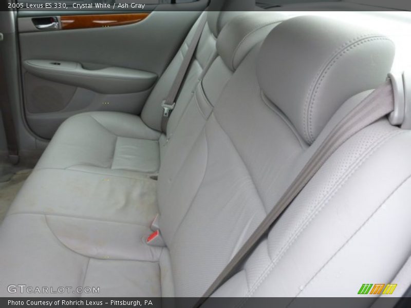 Crystal White / Ash Gray 2005 Lexus ES 330