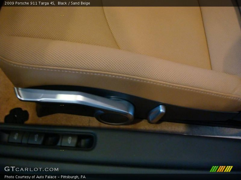 Black / Sand Beige 2009 Porsche 911 Targa 4S