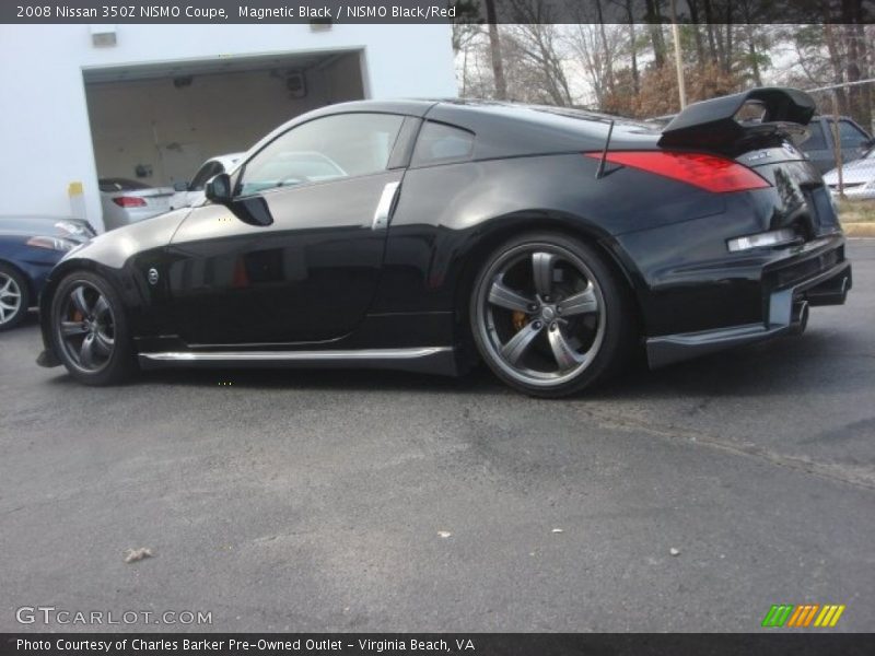 Magnetic Black / NISMO Black/Red 2008 Nissan 350Z NISMO Coupe