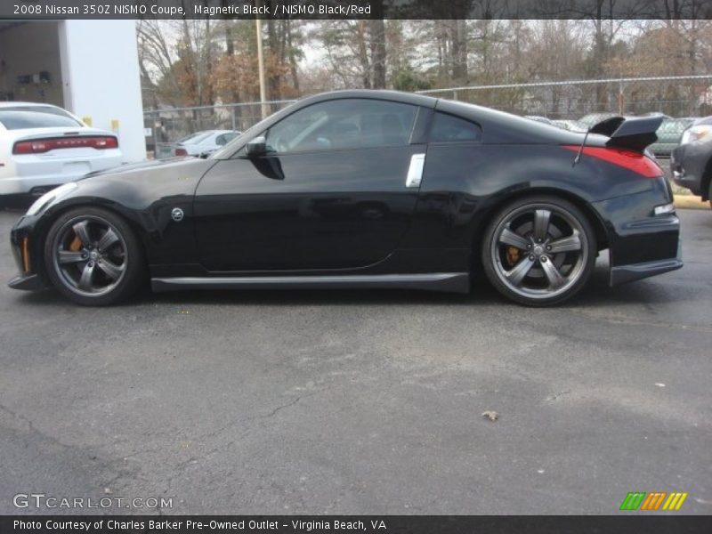 Magnetic Black / NISMO Black/Red 2008 Nissan 350Z NISMO Coupe