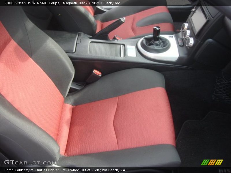  2008 350Z NISMO Coupe NISMO Black/Red Interior