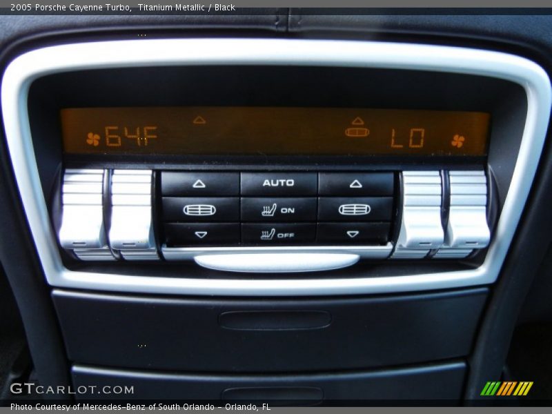 Controls of 2005 Cayenne Turbo