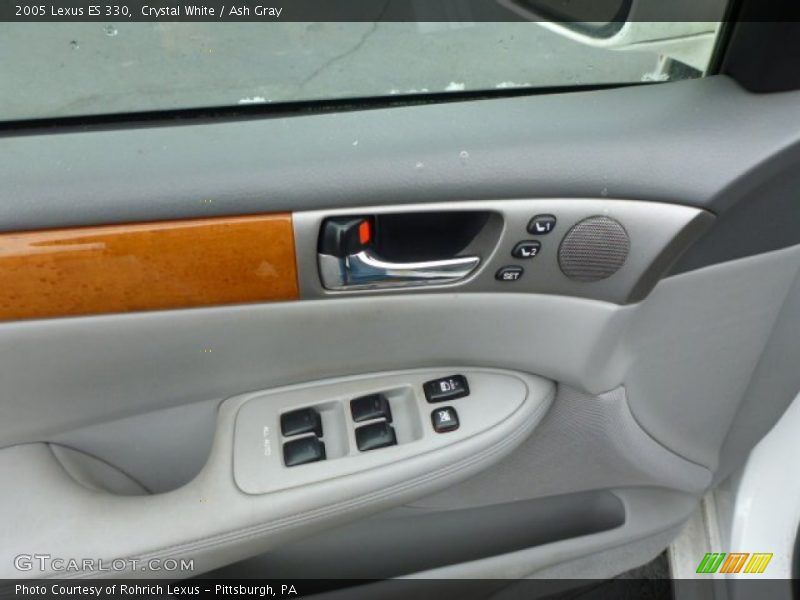 Crystal White / Ash Gray 2005 Lexus ES 330