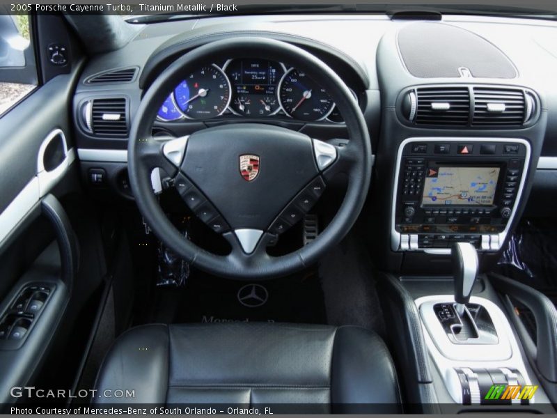 Dashboard of 2005 Cayenne Turbo