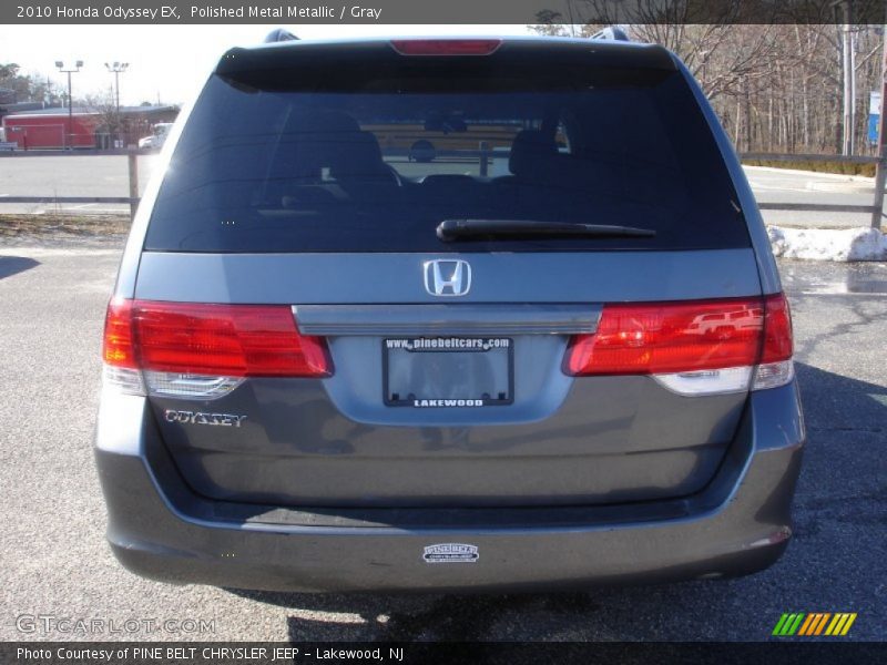 Polished Metal Metallic / Gray 2010 Honda Odyssey EX