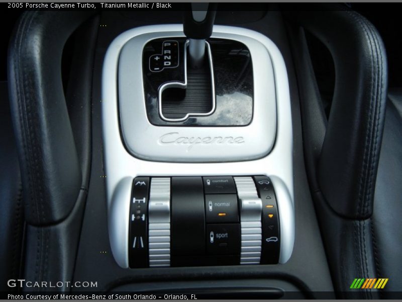 Controls of 2005 Cayenne Turbo