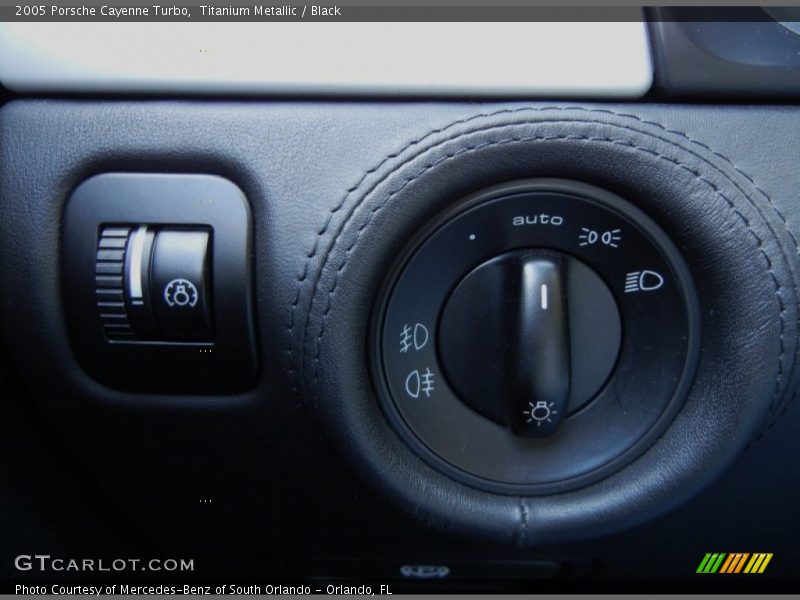 Controls of 2005 Cayenne Turbo