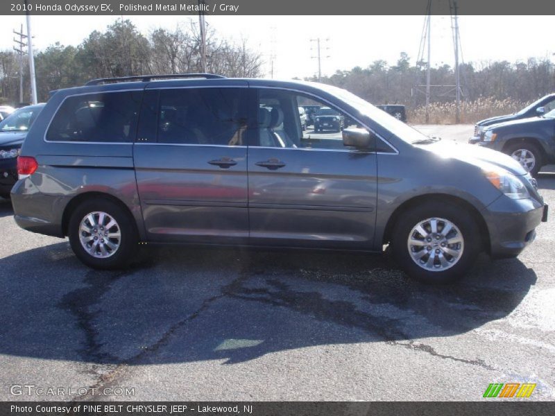 Polished Metal Metallic / Gray 2010 Honda Odyssey EX