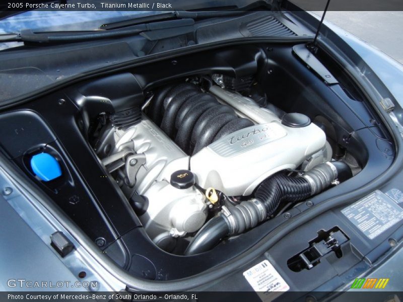  2005 Cayenne Turbo Engine - 4.5L Twin-Turbocharged DOHC 32V V8