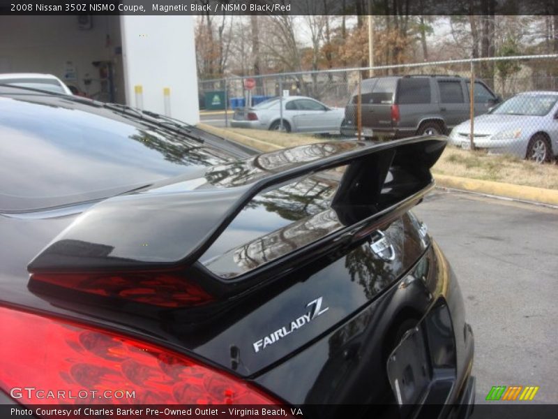 Magnetic Black / NISMO Black/Red 2008 Nissan 350Z NISMO Coupe