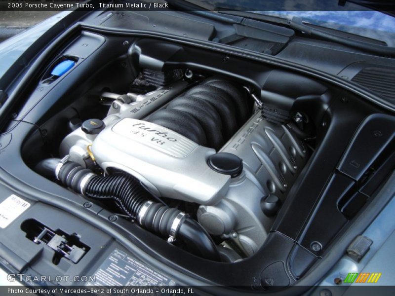  2005 Cayenne Turbo Engine - 4.5L Twin-Turbocharged DOHC 32V V8