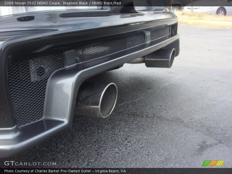 Exhaust of 2008 350Z NISMO Coupe
