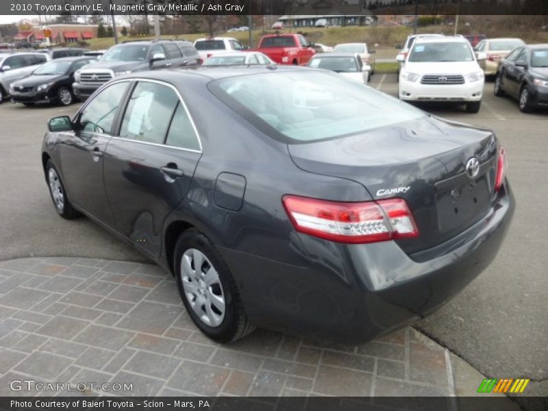 Magnetic Gray Metallic / Ash Gray 2010 Toyota Camry LE