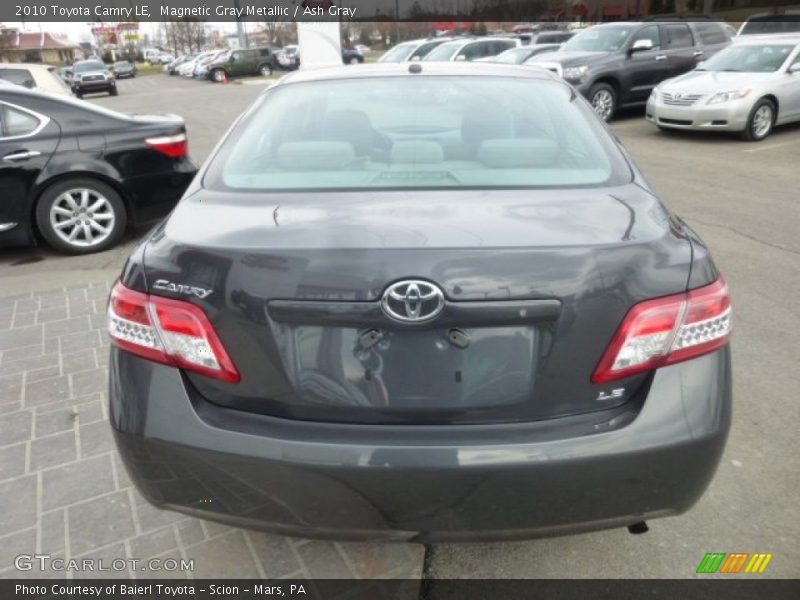 Magnetic Gray Metallic / Ash Gray 2010 Toyota Camry LE