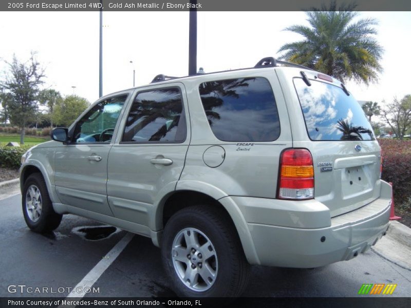  2005 Escape Limited 4WD Gold Ash Metallic