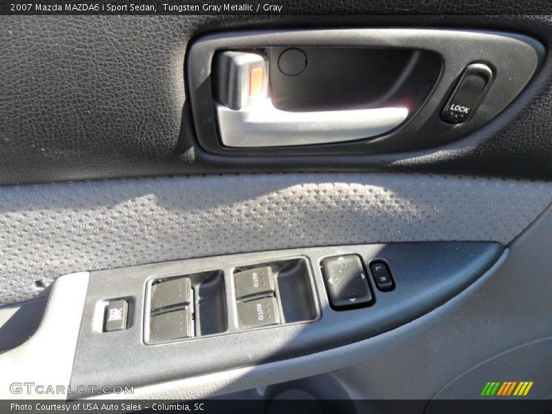 Tungsten Gray Metallic / Gray 2007 Mazda MAZDA6 i Sport Sedan
