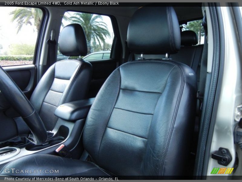 Gold Ash Metallic / Ebony Black 2005 Ford Escape Limited 4WD