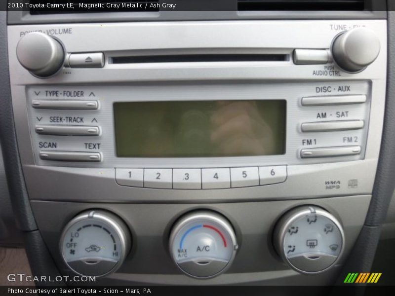Magnetic Gray Metallic / Ash Gray 2010 Toyota Camry LE