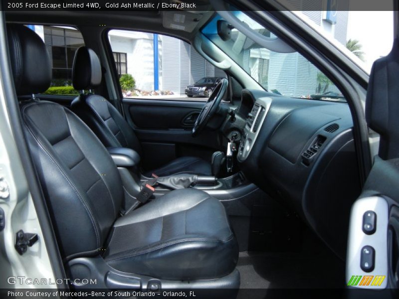 Gold Ash Metallic / Ebony Black 2005 Ford Escape Limited 4WD
