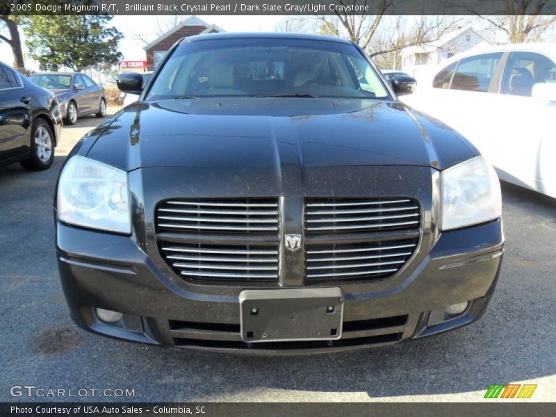 Brilliant Black Crystal Pearl / Dark Slate Gray/Light Graystone 2005 Dodge Magnum R/T