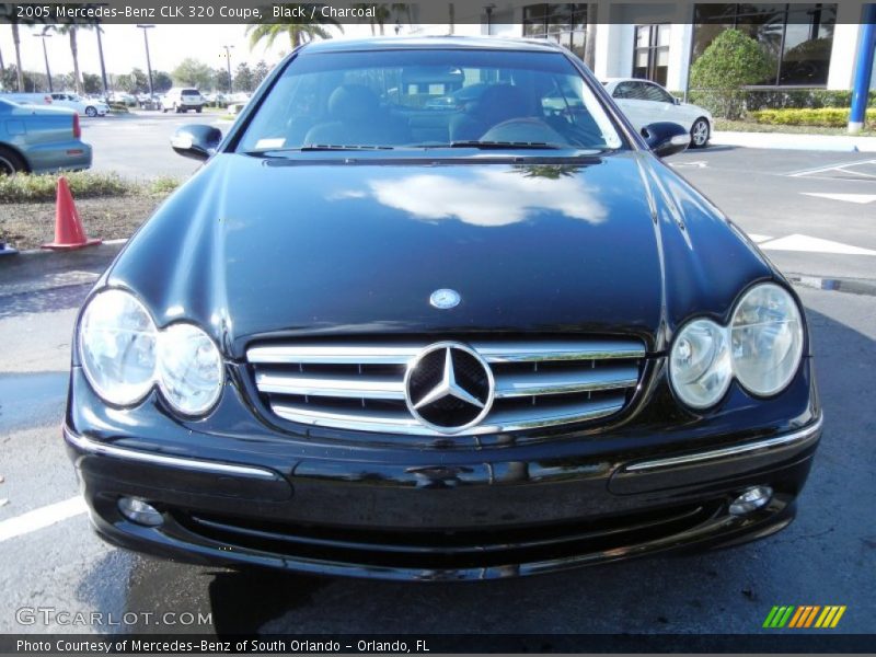 Black / Charcoal 2005 Mercedes-Benz CLK 320 Coupe