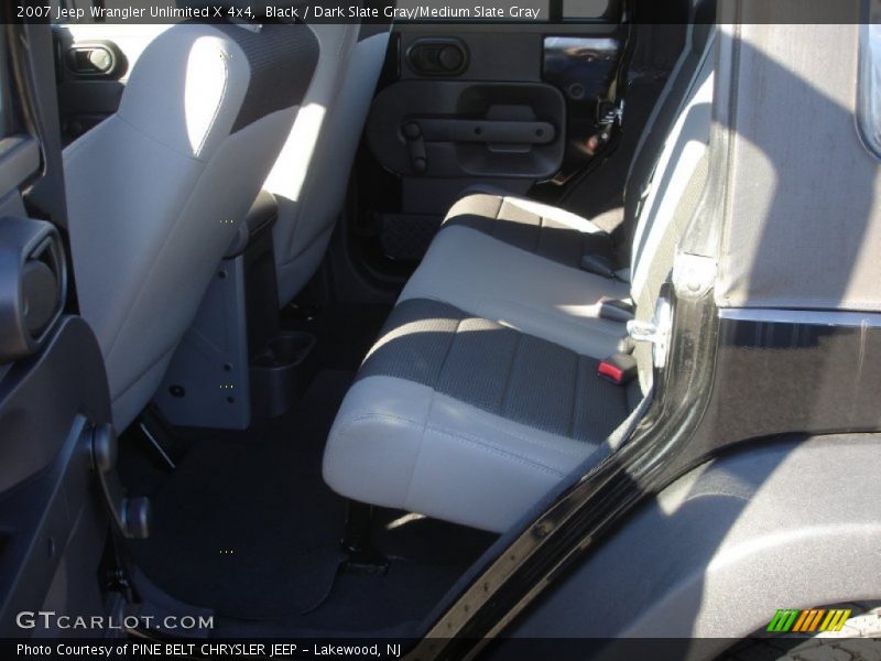 Black / Dark Slate Gray/Medium Slate Gray 2007 Jeep Wrangler Unlimited X 4x4