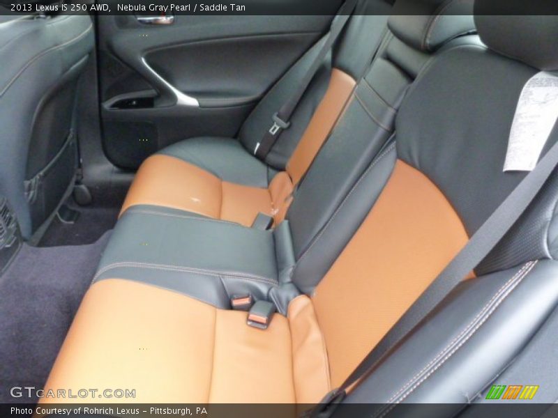 Rear Seat of 2013 IS 250 AWD