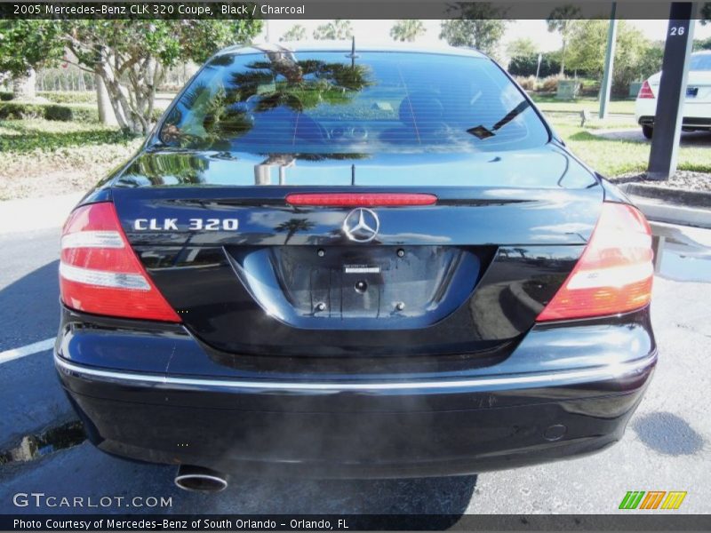 Black / Charcoal 2005 Mercedes-Benz CLK 320 Coupe