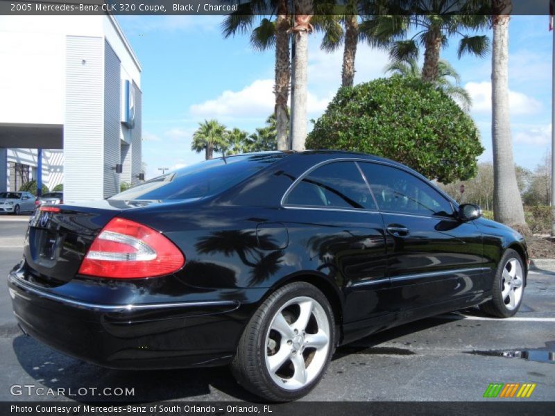 Black / Charcoal 2005 Mercedes-Benz CLK 320 Coupe