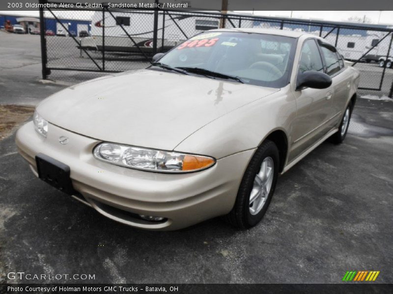 Front 3/4 View of 2003 Alero GL Sedan