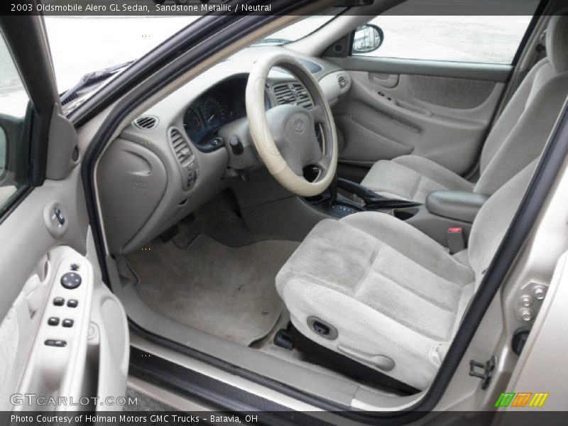 Sandstone Metallic / Neutral 2003 Oldsmobile Alero GL Sedan