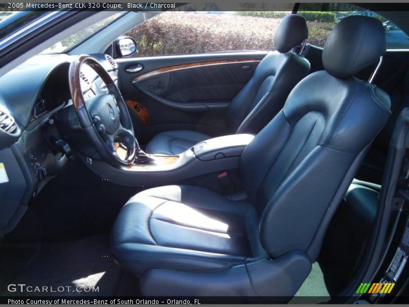 Black / Charcoal 2005 Mercedes-Benz CLK 320 Coupe